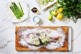 Grilled Barramundi with Sea Salt & Lemon